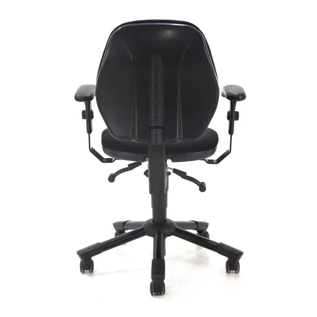 Numeriek Systematisch Helemaal droog Gebruikte zwarte bureaustoel | Officetopper.com