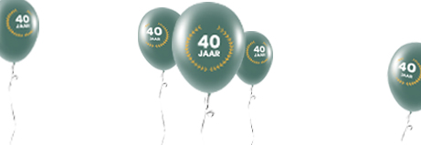 Officetopper bestaat 40 jaar – en wie jarig is, trakteert!